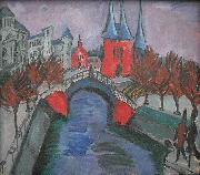 Ernst Ludwig Kirchner Ernst Ludwig Kirchner: Elisabethufer oil painting picture wholesale